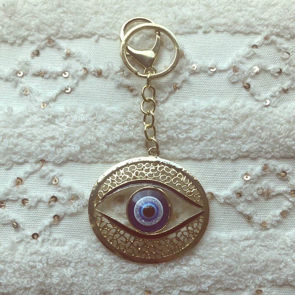Egyptian Eye Keychain